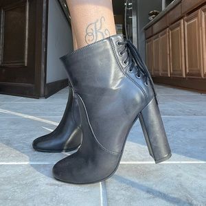 Charlotte Russe Heel Boots 🖤